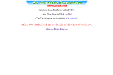 Quảng Nam: Tạm hoãn thi tuyển viên chức giáo dục