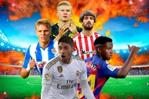 Haaland, Sancho và các tài năng trẻ vụt sáng thành ngôi sao trăm triệu euro