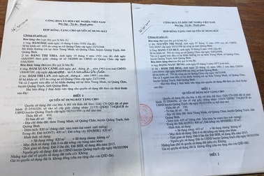 Kỳ lạ người đã chết nhiều năm vẫn... ký giấy cho, tặng đất!