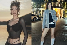 Con gái của "vua bãi rác" Võ Hoài Nam: Chiều cao nổi bật, sắc vóc gợi cảm