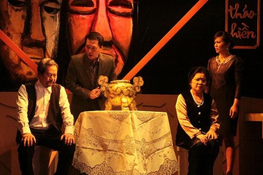 “Lâu đài cát” đạt giải xuất sắc tại liên hoan sân khấu Trung Quốc- ASEAN