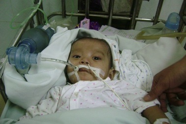 Bé trai 7 tháng tuổi bị bỏ rơi tại Bệnh viện Nhi Thanh Hóa