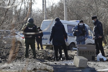 Đạn pháo bay từ Ukraine phát nổ trên lãnh thổ Nga