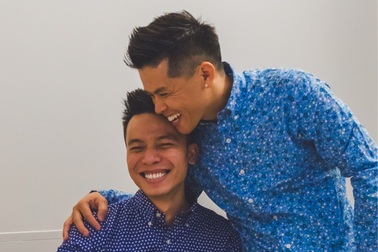 John Huy Trần kết hôn cùng bạn trai tại Canada