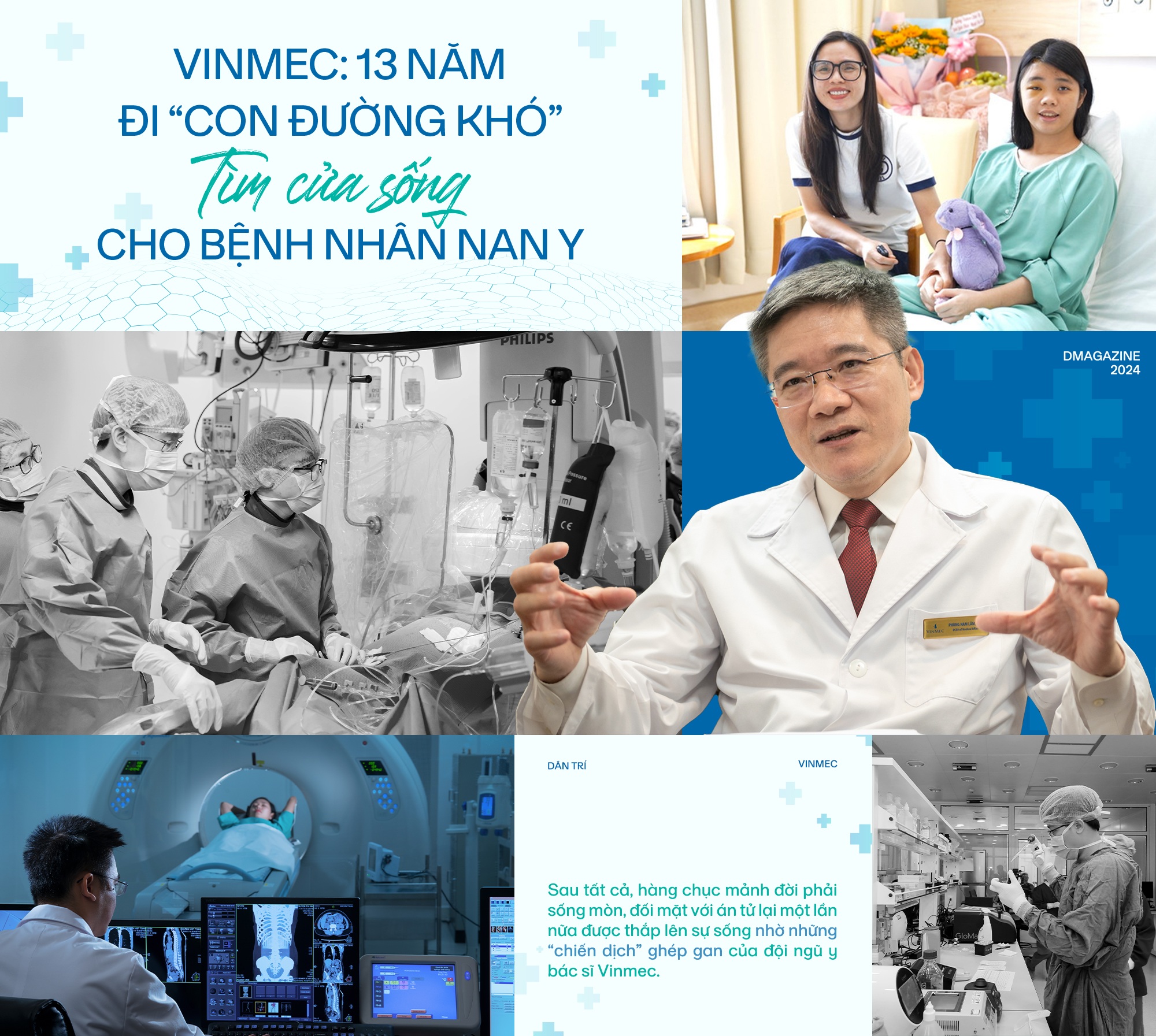 Vinmec: 13 năm đi "con đường khó" tìm cửa sống cho bệnh nhân nan y