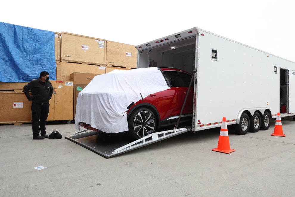 Cận cảnh hai mẫu xe điện VinFast vừa cập bến Los Angeles Auto Show - 5 Cận cảnh hai mẫu xe điện VinFast vừa cập bến Los Angeles Auto Show - 5