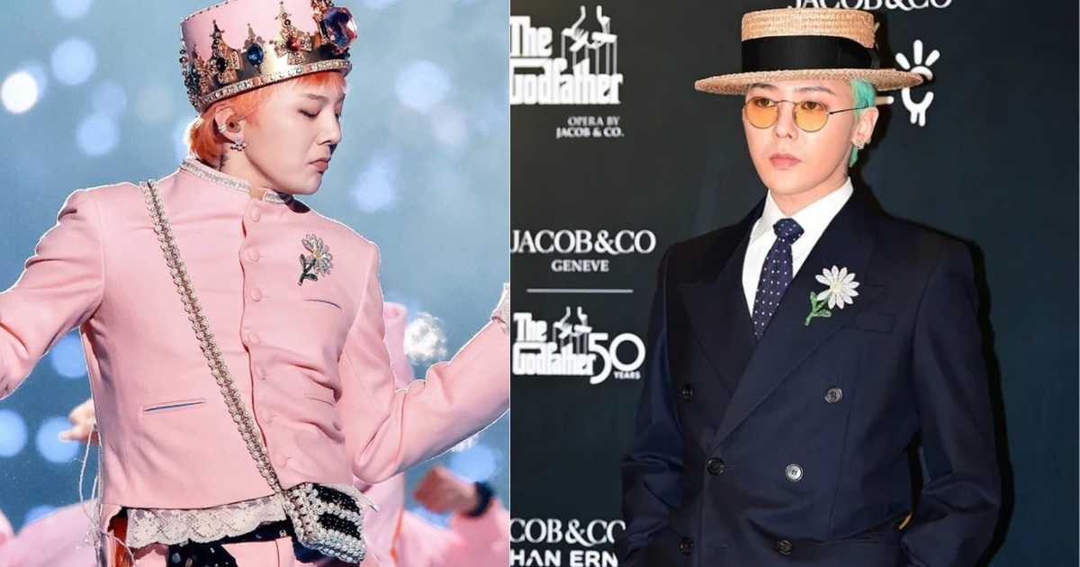 Trâm cài áo hoa cúc thiếu cánh gần 3 tỷ đồng của G-Dragon có gì đặc biệt?