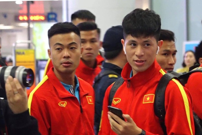 U23 Việt Nam sang Hàn Quốc tập huấn lúc nửa đêm - Ảnh 7. U23 Việt Nam sang Hàn Quốc tập huấn lúc nửa đêm - Ảnh 7.
