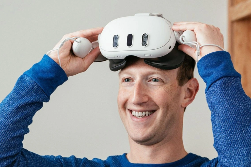 Mark Zuckerberg hào hứng với Apple Vision Pro - 1