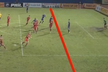 Ban trọng tài thừa nhận HA Gia Lai chịu bàn thua oan trước Bình Dương