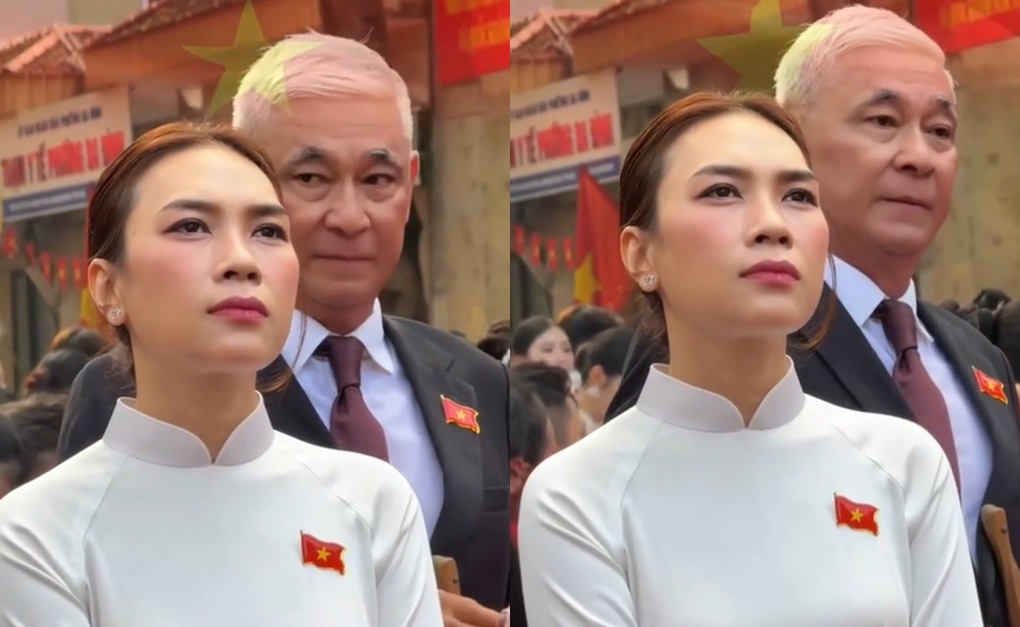 Vệ sĩ tóc bạc quyền lực kề cận Mỹ Tâm, hút 6 triệu lượt xem là ai? - 1 Vệ sĩ tóc bạc quyền lực kề cận Mỹ Tâm, hút 6 triệu lượt xem là ai? - 1