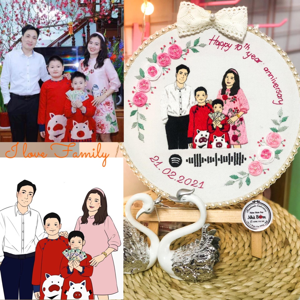 Cô gái 9X truyền thần qua đường kim, mũi chỉ - 3 Cô gái 9X truyền thần qua đường kim, mũi chỉ - 3