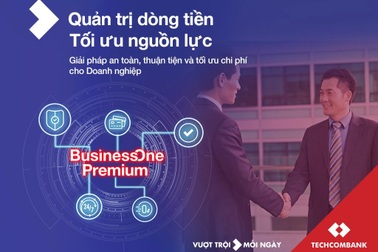 Techcombank ra mắt gói giải pháp BussinessOne Premium dành riêng cho doanh nghiệp có quy mô giao dịch lớn