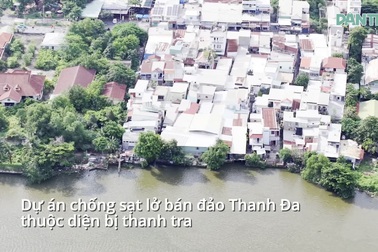 Công trường dự án chống sạt lở bán đảo Thanh Đa hoang phế sau nhiều năm