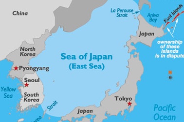 Tàu chiến Trung Quốc đi qua vùng biển Nhật Bản