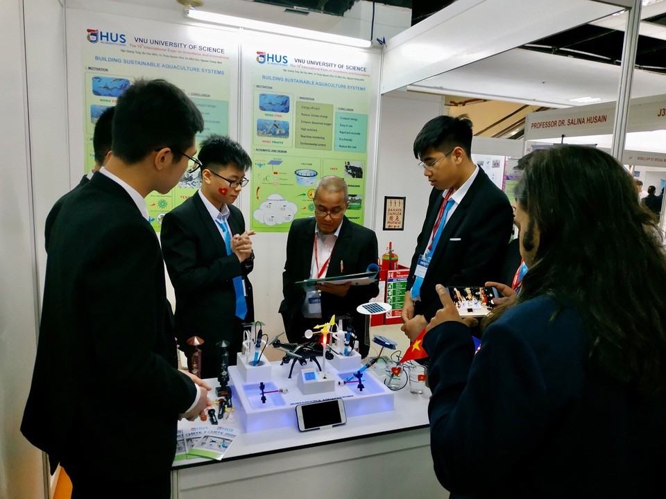 Học sinh Việt Nam đạt huy chương Bạc cuộc thi Sáng kiến và Đổi mới Quốc tế - 1 Học sinh Việt Nam đạt huy chương Bạc cuộc thi Sáng kiến và Đổi mới Quốc tế - 1