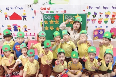 Giáo viên mầm non mừng vì được "tiếp sức" nhanh chóng, kịp thời