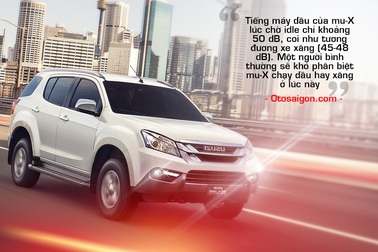 Isuzu mu-X nhận phản hồi tích cực sau một tháng ra mắt