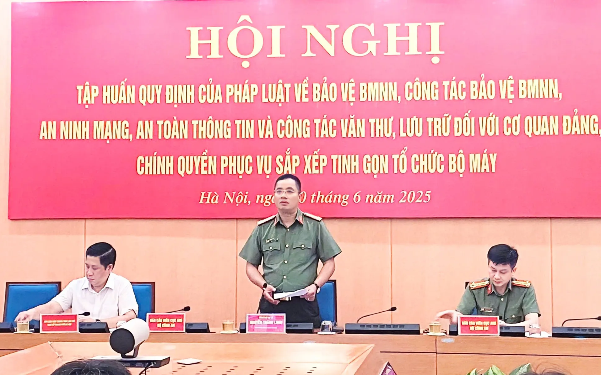 Tập huấn công tác bảo vệ bí mật nhà nước, an toàn thông tin - 1