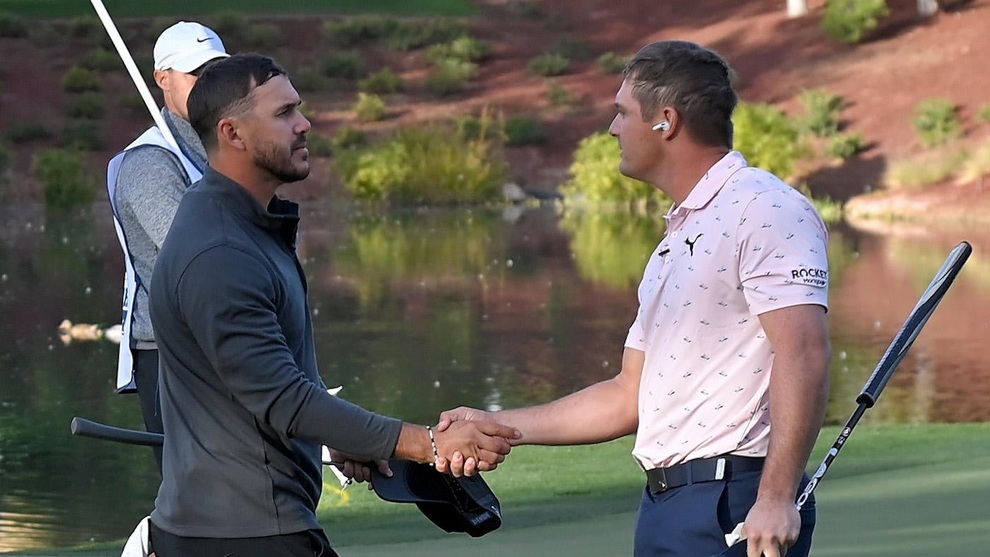 Brooks Koepka thắng Bryson DeChambeau trong sự kiện The Match - 2 Brooks Koepka thắng Bryson DeChambeau trong sự kiện The Match - 2