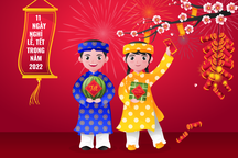 Năm 2022 có bao nhiêu ngày nghỉ lễ, tết?