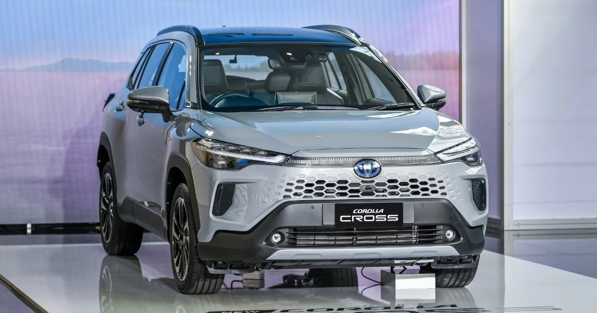 Đây có thể là thiết kể bản Xăng của Toyota Corolla Cross 2024 dành cho thị trường Việt Nam (Ảnh: Top Gear Philippines).