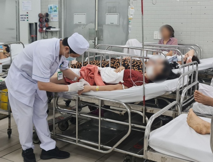 Trong 5 ngày nghỉ lễ, Bệnh viện Chợ Rẫy cấp cứu cho hơn 1.260 trường hợp. Ảnh: BV .