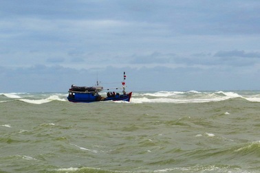 Tàu hàng đâm chìm tàu cá, 2 ngư dân thương vong