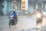 Ảnh hưởng không khí lạnh, Bắc Bộ mưa giông diện rộng