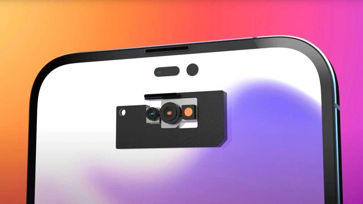 Vì sao iPhone 14 Pro lại có 2 phần đục lỗ trên màn hình? - 1 Vì sao iPhone 14 Pro lại có 2 phần đục lỗ trên màn hình? - 1