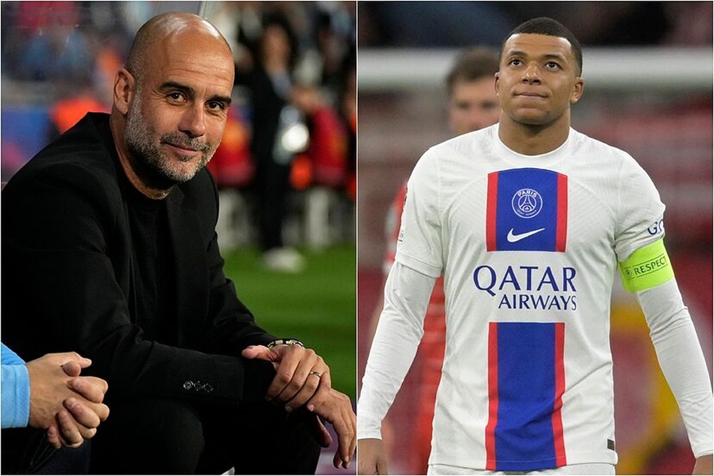 HLV Pep Guardiola lên tiếng về khả năng chiêu mộ Kylian Mbappe - 2 HLV Pep Guardiola lên tiếng về khả năng chiêu mộ Kylian Mbappe - 2