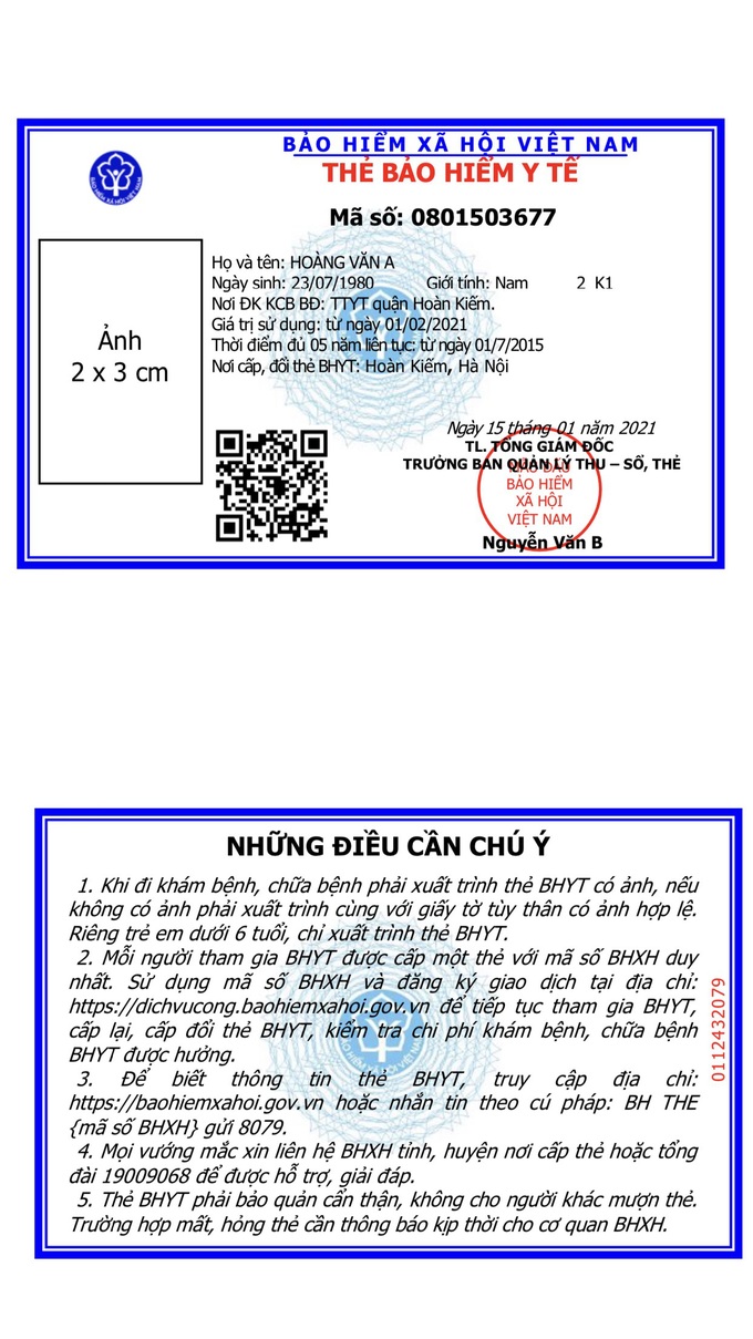 BHXH Việt Nam: Sẵn sàng cấp thẻ BHYT theo mẫu mới - Ảnh 1.