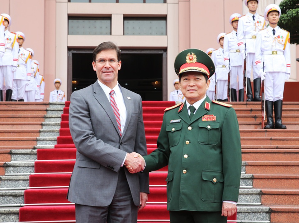 Bộ trưởng Bộ Quốc phòng Hoa Kỳ Mark Esper thăm chính thức Việt Nam - 2 Bộ trưởng Bộ Quốc phòng Hoa Kỳ Mark Esper thăm chính thức Việt Nam - 2