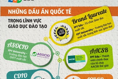 Những giải thưởng và xếp hạng quốc tế gọi tên tổ chức giáo dục FPT