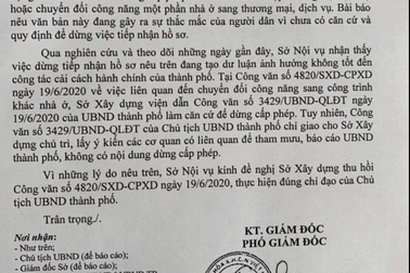 Đà Nẵng đề nghị Sở Xây dựng thu hồi văn bản gây dư luận không tốt