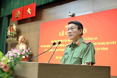 Công bố 34 giám đốc công an cấp tỉnh