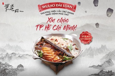 Thương hiệu lẩu Wulao ra mắt nhà hàng đầu tiên tại TPHCM