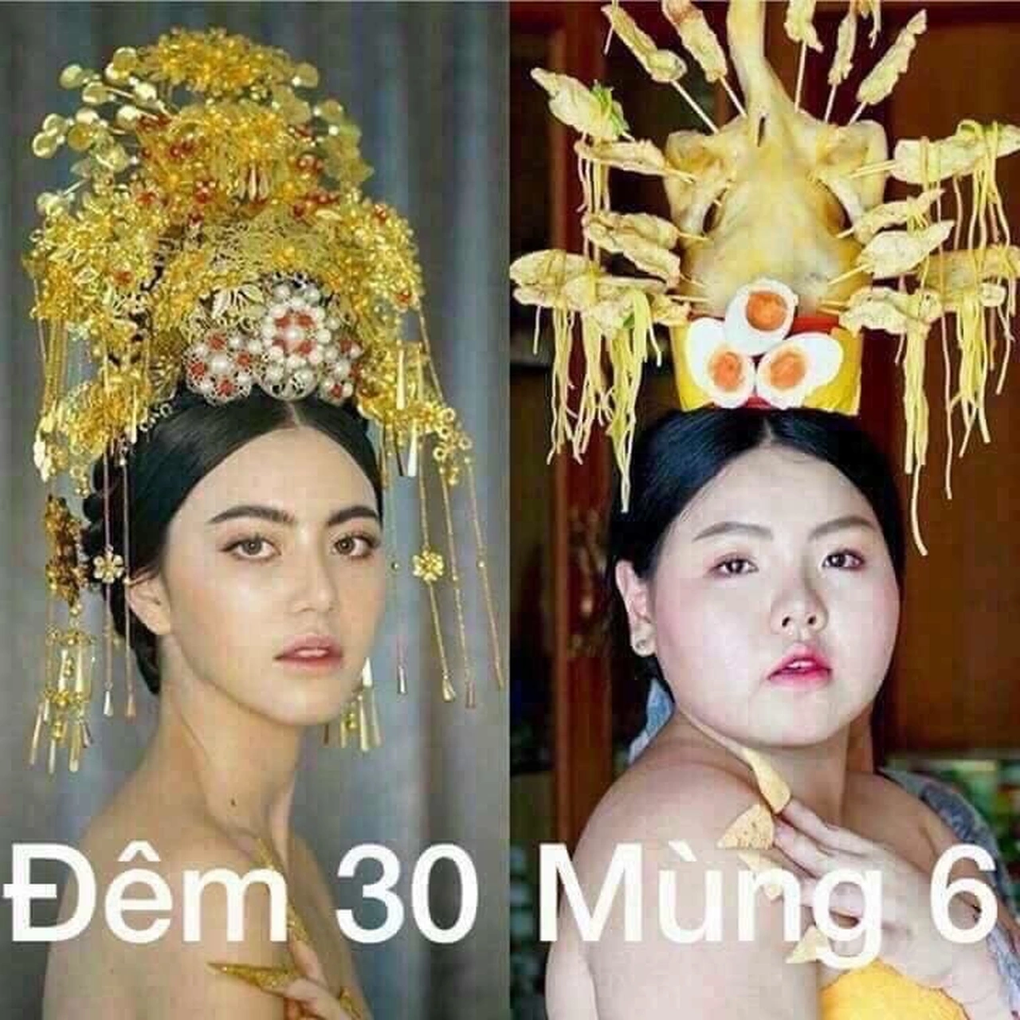 Chùm ảnh chế hài hước về Tết Nguyên đán trong ngày đầu năm Giáp Thìn - 15 Chùm ảnh chế hài hước về Tết Nguyên đán trong ngày đầu năm Giáp Thìn - 15