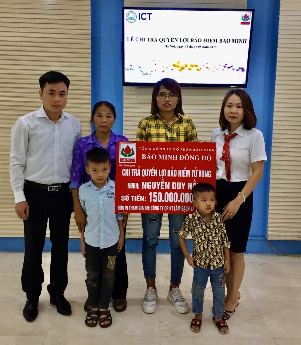 Bảo Minh Đông Đô chi trả quyền lợi cho khách hàng - 1 Bảo Minh Đông Đô chi trả quyền lợi cho khách hàng - 1