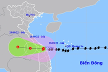 Bão Noru vào đất liền, nhiều nơi ở miền Trung mưa to