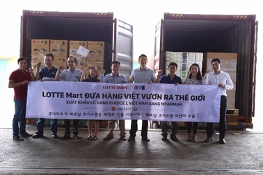 LOTTE Mart hỗ trợ xuất khẩu hàng Việt