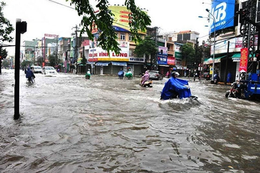 Nhiều tỉnh miền Trung mưa to, đề phòng sạt lở đất