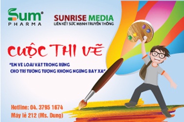 Cuộc thi vẽ “Loài vật trong rừng” chắp cánh cho ước mơ hội họa của trẻ