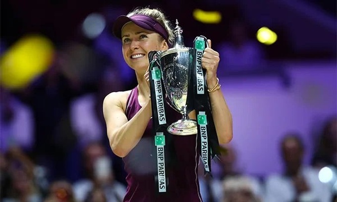 Năm ngoái, Svitolina chỉ nhận 2,2 triệu đôla dù toàn thắng ở WTA Finals.