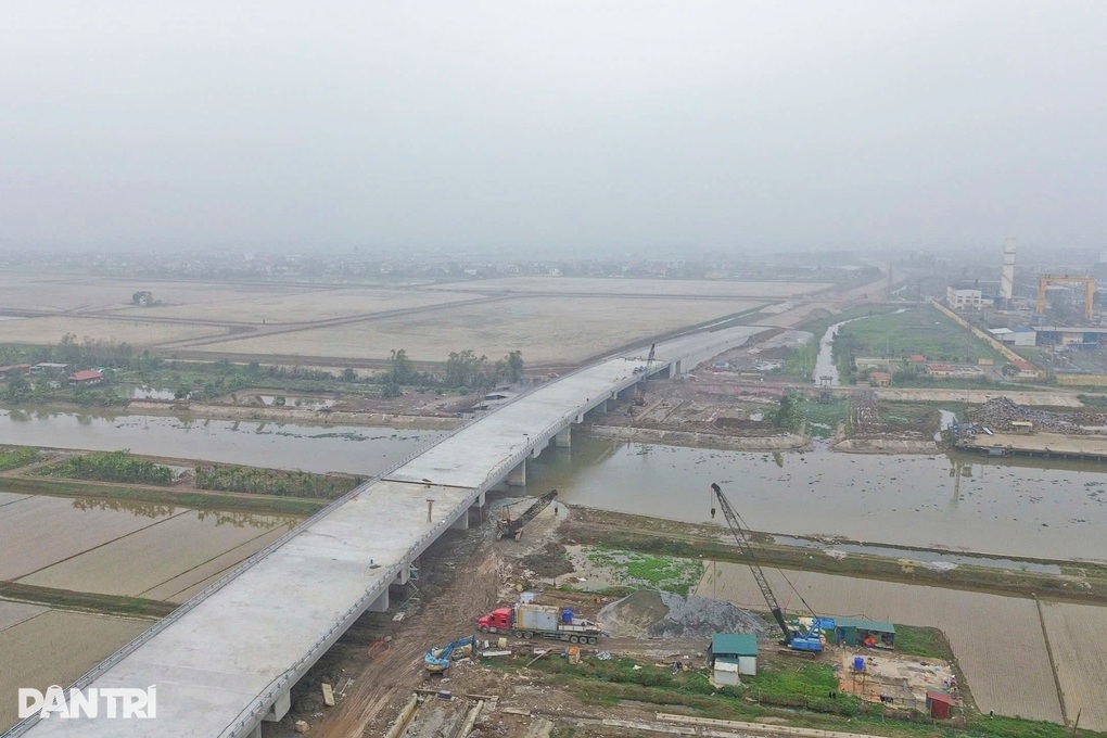 Cầu vượt sông Hóa dự kiến thông xe dịp kỷ niệm ngày giải phóng Hải Phòng - 1