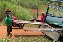 Truy tố nhóm người phá nhà dân để thi công điện gió