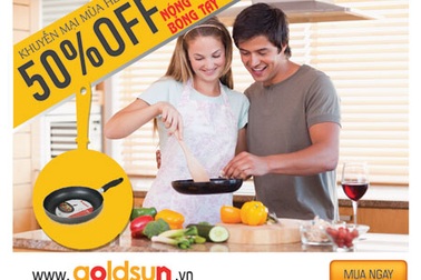 Chào hè: Goldsun tung khuyến mại 50%