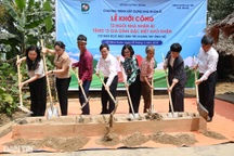 Báo Dân trí khởi công 13 ngôi nhà Nhân ái tại Yên Bái