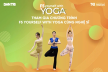 Báo Dân trí và Thu Cúc TCI lần đầu tổ chức "F5 yourself with Yoga"