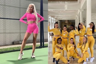 Mỹ nhân hoa hậu thế giới khoe dáng khỏe khoắn, gợi cảm khi thi thể thao